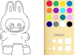 ເກມ Easy Labubu Coloring Book