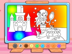 ເກມ Coloring Book: Mermaid Makeup