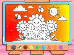 ເກມ Coloring Book: Happy Flower