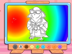 ເກມ Coloring Book: Spionero Golubiro