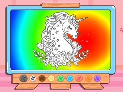 ເກມ Coloring Book: Glitter Unicorn