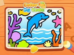 ເກມ Color By Code: Dolphin