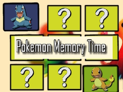 ເກມ Pokemon Memory Time
