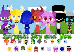 ເກມ Sprunki Sky and You
