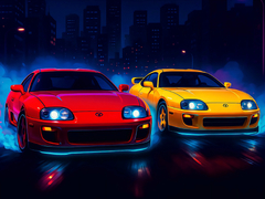 ເກມ Two Supra Drifters