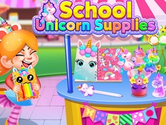 ເກມ School Unicorn Supplies