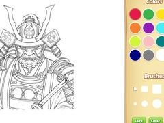 ເກມ Samurai Coloring Book