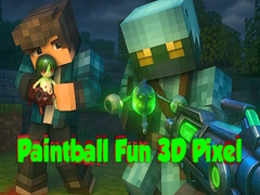 ເກມ Paintball fun 3D Pixel 