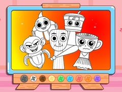 ເກມ Coloring Book: Sprunki Italian Brainrot Mod