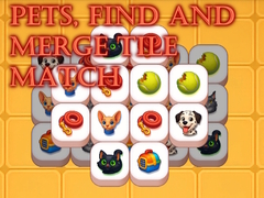 ເກມ Pets, Find and Merge Tile Match