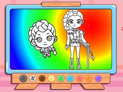 ເກມ Coloring Book: Kpop Rumi