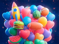 ເກມ Merge 3D - Match 3 Balloons