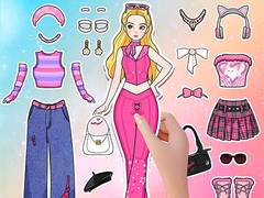 ເກມ Paper Doll Diary: Dress Up DIY