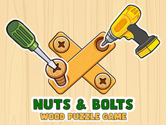 ເກມ Nuts & Bolts Wood Puzzle Game
