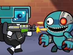 ເກມ Space Survival Rainbow Friends Monster