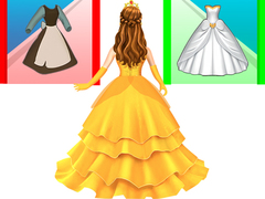 ເກມ Princess Dress Up Run