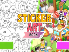 ເກມ Sticker Art Book 