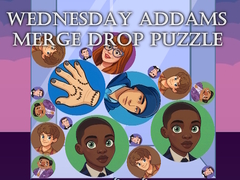 ເກມ Wednesday Addams Merge Drop Puzzle