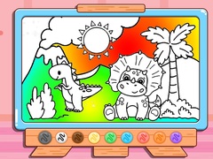 ເກມ Coloring Book: Jurassic Dinosaurs