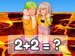 ເກມ Math Lava: Tower Race