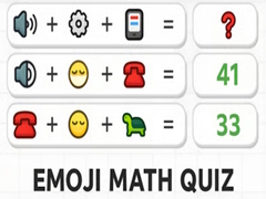 ເກມ Emoji Math Quiz