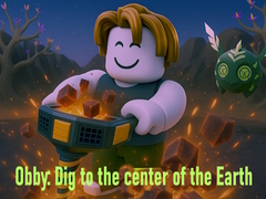 ເກມ Obby: Dig to the center of the Earth