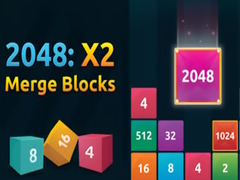 ເກມ 2048:X2 Merge Blocks
