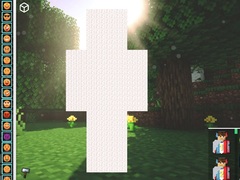 ເກມ Draw a Skin for Mineblock with Physics