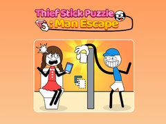 ເກມ Thief Stick Puzzle: Man Escape