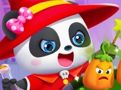 ເກມ Jigsaw Puzzle: Baby Panda Pumpkin Pot