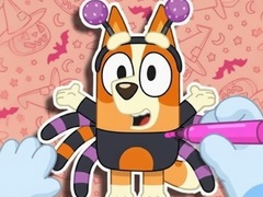 ເກມ Coloring Book: Halloween Spooky Bingo & Bluey