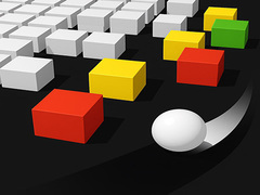 ເກມ Color 3D - Bump It Up