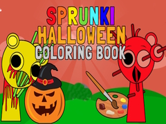 ເກມ Sprunki Halloween Coloring Book