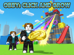 ເກມ Obby: Click and Grow