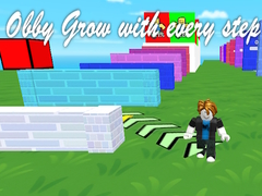 ເກມ Obby Grow with every step