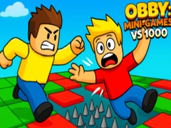 ເກມ Obby: Mini-Games VS 1000