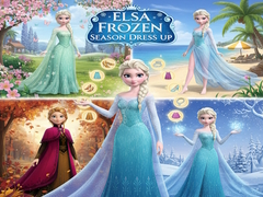 ເກມ Elsa Frozen Season Dress Up