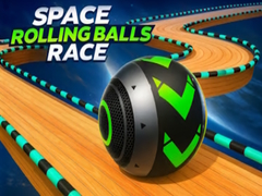 ເກມ Space Rolling Balls Race