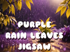 ເກມ Purple Rain Leaves Jigsaw