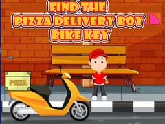 ເກມ Find the Pizza Delivery Boy Bike Key