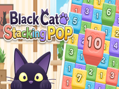 ເກມ Black Cat Stacking POP