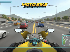 ເກມ Moto Bike Highway Racing Game