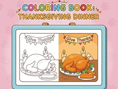 ເກມ Coloring Book: Thanksgiving Dinner