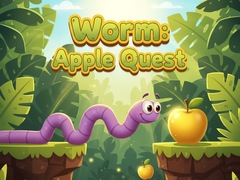 ເກມ Worm:  Apple Quest