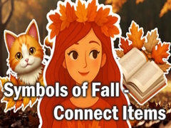 ເກມ Symbols of Fall - Connect Items