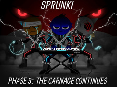 ເກມ Sprunki Phase 3: The Carnage Continues