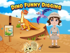 ເກມ Dino funny digging