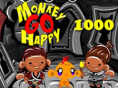 ເກມ Monkey Go Happy Stage 1000