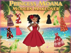 ເກມ Princess Moana Modern Makeover