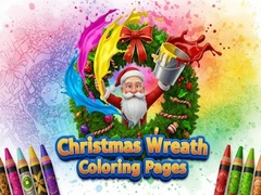 ເກມ Christmas Wreath Coloring Pages